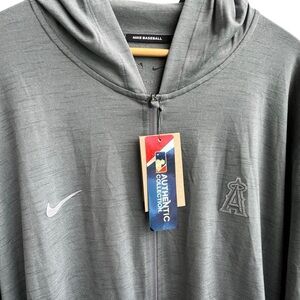 Nike MLB Authentic LA Angels Dri-FIT Full Zip Jacket 3XL NWT